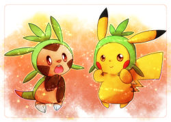 Rule 34 | chespin, creatures (company), game freak, gen 1 pokemon, gen 6 pokemon, nintendo, pikachu, pokemon, pokemon (creature), tagme