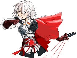 Rule 34 | 1girl, armor, assassin&#039;s creed, assassin&#039;s creed (series), belt, cape, cosplay, crossover, ezio auditore da firenze, gloves, izayoi sakuya, knife, solo, throwing knife, touhou, weapon