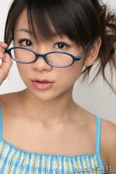 Rule 34 | 1girl, asian, glasses, mole, mole on chest, photo (medium), solo, tagme