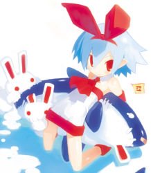Rule 34 | 1girl, rabbit, disgaea, harada takehito, nippon ichi, original, pleinair, pointy ears, same-san, solo, stuffed animal, stuffed toy, usagi-san