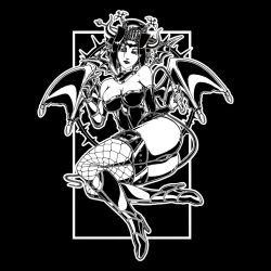 Rule 34 | demon, demon girl, digimon, digimon (creature), fallen angel, lilithmon, mark of evil, wings