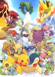Rule 34 | &gt; &lt;, :3, absol, alakazam, alternate color, articuno, bad id, bad pixiv id, badge, bandana, bellsprout, blastoise, blue sky, butterfree, caterpie, charizard, cliff, closed eyes, clothed pokemon, cloud, commentary request, creatures (company), crossed arms, cyndaquil, dated, day, diglett, dugtrio, ekans, flag, frown, game freak, gardevoir, gen 1 pokemon, gen 2 pokemon, gen 3 pokemon, gengar, golem (pokemon), gulpin, hideko (l33l3b), highres, holding, jumpluff, kangaskhan, kecleon, legendary pokemon, lombre, looking at viewer, looking away, magnemite, mankey, map, medicham, moltres, ninetales, nintendo, nuzleaf, octillery, open mouth, pelipper, persian, pikachu, pokemon, pokemon (creature), pokemon mystery dungeon, pokemon mystery dungeon: red/blue rescue team, purple kecleon, rayquaza, shiftry, skarmory, sky, sky tower (pokemon), smeargle, snubbull, sun, volcano, whiscash, wigglytuff, wobbuffet, wynaut, xatu, zapdos
