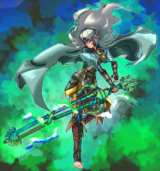 Rule 34 | 1girl, absurdres, alternate costume, alternate weapon, armor, aura, cape, corrin (female) (fire emblem), corrin (fire emblem), corruption, crescent, crescent hair ornament, crossover, dark persona, double helix, dragon, dragon girl, facial tattoo, fierce deity, fingerless gloves, fire emblem, fire emblem fates, frown, gloves, hair ornament, hal laboratory, headband, heart, highres, holding, holding sword, holding weapon, intelligent systems, long hair, long sleeves, looking to the side, majora (entity), nintendo, no pupils, pointy ears, possessed, possession, skin tight, stoic seraphim, super smash bros., sword, tattoo, the legend of zelda, the legend of zelda: majora&#039;s mask, toes, weapon, white eyes, white hair, yato (fire emblem)