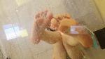 Rule 34 | 1girl, animated, asian, sound, barefoot, bikini, brown hair, feet, idol, looking at viewer, model, photo (medium), short hair, shower, soles, solo, swimsuit, tagme, thighs, toes, video, wet