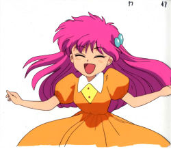 Rule 34 | 1990s (style), akazukin chacha, closed eyes, marin (marine-sky-earth), open mouth, pink hair, retro artstyle, tagme