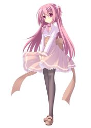 Rule 34 | 1girl, absurdres, bad id, bad pixiv id, dress, full body, highres, leanbox, long hair, original, pantyhose, pink eyes, pink hair, sasakura momiji, school uniform, shoes, solo, transparent background, twintails, two side up, very long hair, white background