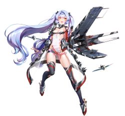 Rule 34 | 1girl, :d, absurdres, aircraft, airplane, battleship girl, belt, belt buckle, black panties, black thighhighs, blue hair, breasts, bridal gauntlets, buckle, cameltoe, cleavage, eyebrows, eyelashes, fang, fangs, flight deck, full body, gluteal fold, gorget, hair ornament, hairband, high heels, highres, holding, legs apart, long hair, looking away, looking to the side, mecha musume, micro panties, nail polish, official art, open mouth, panties, propeller, quuni, red footwear, red nails, searchlight, see-through, shiny clothes, shoes, sidelocks, skin tight, skindentation, small breasts, smile, solo, strap gap, string panties, striped, thighhighs, transparent background, turret, twintails, underboob, underwear, uss bunker hill (cv-17), very long hair, waist cape, yellow eyes