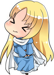 Rule 34 | &gt; &lt;, 1boy, androgynous, blonde hair, blush, book, hugging book, cape, chibi, closed eyes, fire emblem, fire emblem: the blazing blade, holding, holding book, hugging object, long hair, lucius (fire emblem), male focus, monk, nintendo, robe, simple background, solo, white background, yumeki mito