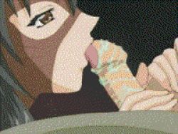 Rule 34 | 00s, animated, animated gif, cum, darling, fellatio, handjob, licking, lowres, mask, oral, penis, tongue, uncensored