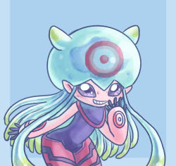 Rule 34 | digimon, jellyfish, jellyfish girl, jellymon, monster girl, tentacle hair, tentacles