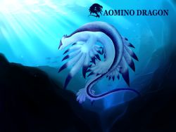 Rule 34 | animal, dragon, gradient background, no humans, ocean, original, solo, takikomi gohan, underwater