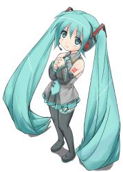 Rule 34 | 1girl, animated, animated gif, aqua eyes, aqua hair, aqua necktie, black thighhighs, blinking, boots, detached sleeves, eeeeee, green hair, hatsune miku, headphones, headset, long hair, music, necktie, open mouth, own hands clasped, own hands together, simple background, singing, skirt, solo, thigh boots, thighhighs, twintails, very long hair, vocaloid, white background
