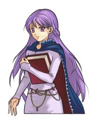 Rule 34 | 1girl, absurdly long hair, absurdres, belly chain, blue cloak, blue dress, cloak, commission, commissioner upload, dress, duscodan, expressionless, fire emblem, fire emblem: radiant dawn, fire emblem: the binding blade, highres, huge filesize, jewelry, lavender dress, long hair, long sleeves, nintendo, purple eyes, purple hair, solo, sophia (fire emblem), transparent background, very long hair, white background