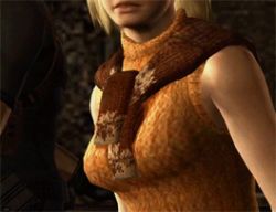 Rule 34 | 1boy, 1girl, 3d, animated, animated gif, ashley graham, blonde hair, breasts, leon s. kennedy, lowres, resident evil, resident evil 4, scarf, short hair