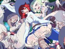 Rule 34 | 6+girls, anal, ass, ass grab, barefoot, blush, censored, cum, diana cavendish, feet, futa with female, futanari, kagari atsuko, little witch academia, lolita channel, looking at viewer, looking back, mosaic censoring, multiple girls, open mouth, penis, pussy, sex, shiny chariot, spread ass, sucy manbavaran, takahama, teeth, tongue, vaginal, witch