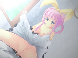 Rule 34 | 10s, 1girl, absurdres, bad id, bad pixiv id, blue eyes, censored, clock, clothed sex, clothes lift, cowgirl position, cum, cum in pussy, girl on top, highres, jpeg artifacts, kuroneko shiro, mosaic censoring, nipples, penis, pink hair, ribbon, sex, sherlock shellingford, skirt, skirt lift, solo focus, straddling, tantei opera milky holmes, window