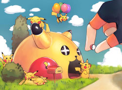 creatures_(company) game_freak gen_1_pokemon mystery_dungeon nintendo pikachu pokemon pokemon_(creature) pokemon_mystery_dungeon sleeping tagme