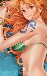 Rule 34 | 1girl, highres, nami (one piece), one piece, smile, solo, tagme