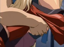Rule 34 | 1boy, 1girl, against glass, animated, animated gif, ass, bent over, blonde hair, breasts, building, chikan, city, close-up, eye contact, fingering, from behind, from side, gloves, grabbing, grabbing another&#039;s breast, groping, hetero, honda katsuhiko, itazura, itazura the animation, large breasts, licking lips, long hair, looking at another, midriff, mieko (itazura), naughty face, night, no bra, no panties, open clothes, open shirt, orgasm, outdoors, public indecency, pussy juice, reflection, screencap, shirt, skirt around belly, thighhighs, tongue, tongue out, train, train interior, white thighhighs, window