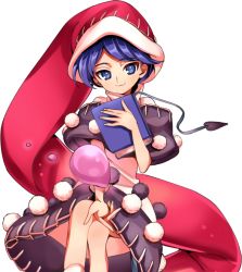 Rule 34 | antinomy of common flowers, doremy sweet, harukawa moe, hat, nightcap, official art, pom pom (clothes), red hat, solo, tagme, touhou, transparent background