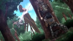 Rule 34 | 1girl, 2boys, against tree, belt, boots, breath, cloud, cropped jacket, day, dual wielding, dutch angle, eren yeager, fellatio, forest, from behind, full body, grass, hands on another&#039;s thighs, holding, holding weapon, implied fellatio, jacket, jean kirstein, jumping, knee boots, kneeling, legs, legs together, mikasa ackerman, military, military uniform, multiple boys, nature, netorare, open mouth, oral, outdoors, paradis military uniform, shingeki no kyojin, shirt, skirt, sky, standing, stealth fellatio, stealth sex, sunlight, sweatdrop, takapiko, thighs, three-dimensional maneuver gear, training, tree, uniform, weapon, white shirt