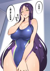 Rule 34 | 1girl, breasts, fate/grand order, fate (series), highres, huge breasts, long hair, minamoto no raikou (fate), nac000, solo, swimsuit, very long hair