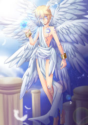 Rule 34 | absurdres, angel, angel wings, digimon, digimon (creature), digimon frontier, highres, lucemon, wings
