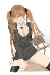 Rule 34 | 10s, 1girl, arcana famiglia, censored, felicita, green eyes, long hair, red hair, sex, twintails