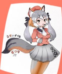 Rule 34 | animal costume, animal ear fluff, animal ears, fox ears, fox girl, fox tail, futo utsu, highres, island fox (kemono friends), kemono friends, kemono friends v project, tail, virtual youtuber