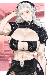 1girl breasts dorohedoro large_breasts long_hair noi_(dorohedoro)