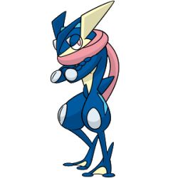 Rule 34 | crossed arms, frog, gen 6 pokemon, greninja, long tongue, lowres, no humans, official art, pink eyes, pokemon, pokemon (creature), tongue, tongue out