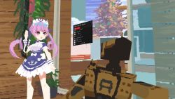 Rule 34 | 1girl, 3d, ^ ^, aiming, animated, apex legends, audible speech, blue hair, bobston, chained tan, closed eyes, collaboration, english audio, execution, firing, gun, hands up, holding, holding gun, holding weapon, hololive, humanoid robot, in-universe location, livestream, low poly, m1904 mastiff, maid, maid headdress, minato aqua, minato aqua (1st costume), mrvn, multicolored hair, olympus (apex legends), pixel art, purple eyes, purple hair, robot, scared, science fiction, shotgun, sound, streaked hair, trembling, twintails, video, virtual youtuber, weapon