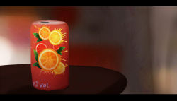 Rule 34 | blurry, blurry background, can, depth of field, letterboxed, no humans, original, shimmer, still life, table