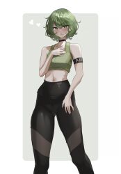 Rule 34 | 1girl, absurdres, aelion draws, breasts, curly hair, fingernails, highres, lips, navel, one-punch man, simple background, small breasts, standing, tatsumaki, thighs, wide hips