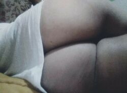 Rule 34 | ass, bad tag, bed, bedroom, flashing, huge ass, nude, presenting, real life, shirt, white shirt