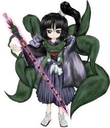Rule 34 | 1other, adagumo no yaorochi, androgynous, black hair, detached sleeves, earthen miraculous sword, full body, glowing, glowing sword, glowing weapon, green theme, grey eyes, hakama, hakama short skirt, hakama skirt, japanese clothes, jynx (artist), len&#039;en, long hair, multiple tails, official art, ponytail, scarf, shoes, side ponytail, skirt, snake tail, solo, sword, tail, transparent background, weapon, white eyes, white footwear, zun (style)