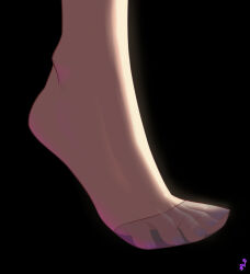 Rule 34 | 1girl, absurdres, artist logo, black background, commentary, commission, english commentary, feet, feet only, foot focus, genshin impact, highres, keqing (genshin impact), mohoshadream, nail polish, no shoes, purple nails, see-through, see-through legwear, simple background, solo, spread toes, toenail polish, toenails, toes