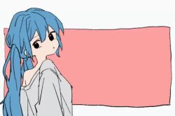 Rule 34 | 1girl, 3774., animated, black eyes, blue hair, hatsune miku, lowres, pout, tagme, video, vocaloid