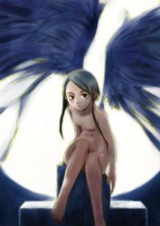 Rule 34 | angel, barefoot, feet, flat chest, nude, solo, tagme, wings