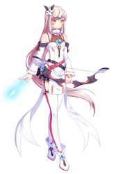 Rule 34 | 1girl, arrow (projectile), bad id, bad pixiv id, boots, bow (weapon), breasts, choker, detached sleeves, dress, elsword, eve (elsword), facial mark, female focus, floating hair, flower, forehead jewel, full body, garter straps, hair flower, hair ornament, hairband, highres, holding, holding arrow, holding bow (weapon), holding weapon, long hair, long sleeves, looking at viewer, neck ribbon, orange eyes, pink hair, red ribbon, ribbon, ryu nim, short dress, small breasts, solo, standing, thighhighs, transparent background, very long hair, weapon, white dress, white flower, white footwear, white hairband, white sleeves, white thighhighs
