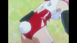 Rule 34 | 1990s (style), 1girl, animated, animated gif, ass, bouncing breasts, breasts, rabbit tail, elbow gloves, gainax, gloves, misty may, otaku no video, playboy bunny, tail, thighhighs
