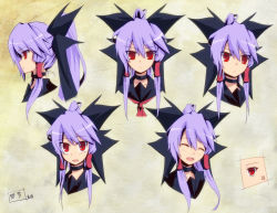 Rule 34 | 1girl, auer, expressions, closed eyes, fang, female focus, hair ribbon, hair tubes, highres, light purple hair, long hair, meimu, open mouth, red eyes, ribbon, solo, touhou
