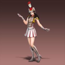 Rule 34 | boots, cosplay, da qiao, hat, koei, long hair, pleated skirt, shin sangoku musou, skirt