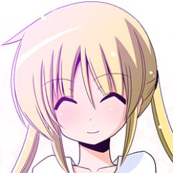 Rule 34 | 1girl, ^ ^, blonde hair, closed eyes, hayate no gotoku!, lowres, portrait, profile picture, sanzen&#039;in nagi, sidelocks, smile, solo, twintails