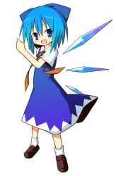 Rule 34 | 1girl, absurdres, bad id, bad pixiv id, blue eyes, blue hair, cirno, highres, hinata ichi, matching hair/eyes, short hair, solo, touhou, transparent background, wings