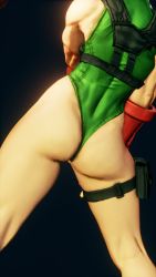 Rule 34 | 1girl, 3d, antenna hair, ass, bare shoulders, blonde hair, braid, breasts, cammy white, clenched teeth, covered navel, curvy, gloves, green leotard, groin, hat, highleg, highleg leotard, highres, huge ass, large breasts, leotard, long hair, red gloves, red hat, ryona, screencap, shiny clothes, skindentation, solo, street fighter, street fighter v, teeth, thighs, third-party edit, thong leotard, twin braids, very long hair, wide hips