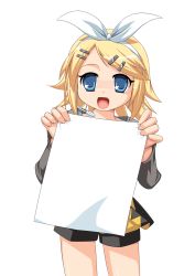 Rule 34 | fang, highres, kagamine rin, kanna hisashi, solo, tagme, transparent background, vocaloid