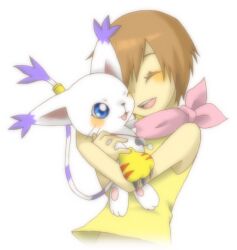 Rule 34 | animal ears, cat, cat ears, digimon, digimon (creature), gloves, holy ring, jewelry, ring, tail, tailmon, yagami hikari