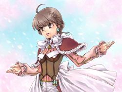 Rule 34 | baten kaitos, cherry blossoms, earrings, jewelry, milly, pink theme, ribbon