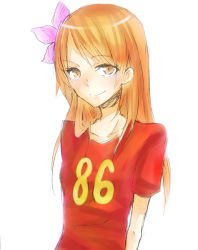 Rule 34 | beelzebub (manga), flower, hanazawa yuka, long hair, orange eyes, orange hair, smile